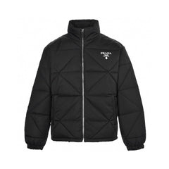 PRADA 21FW NYLON JACKET BLACK