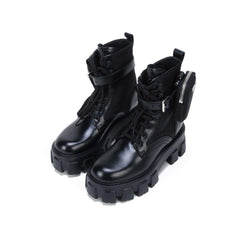 PRADA MONOLITH LUG-SOLE BOOTS