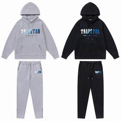 TRAPSTAR TRACKSUIT LOGO WHITE/BLUE *GREY/BLACK*