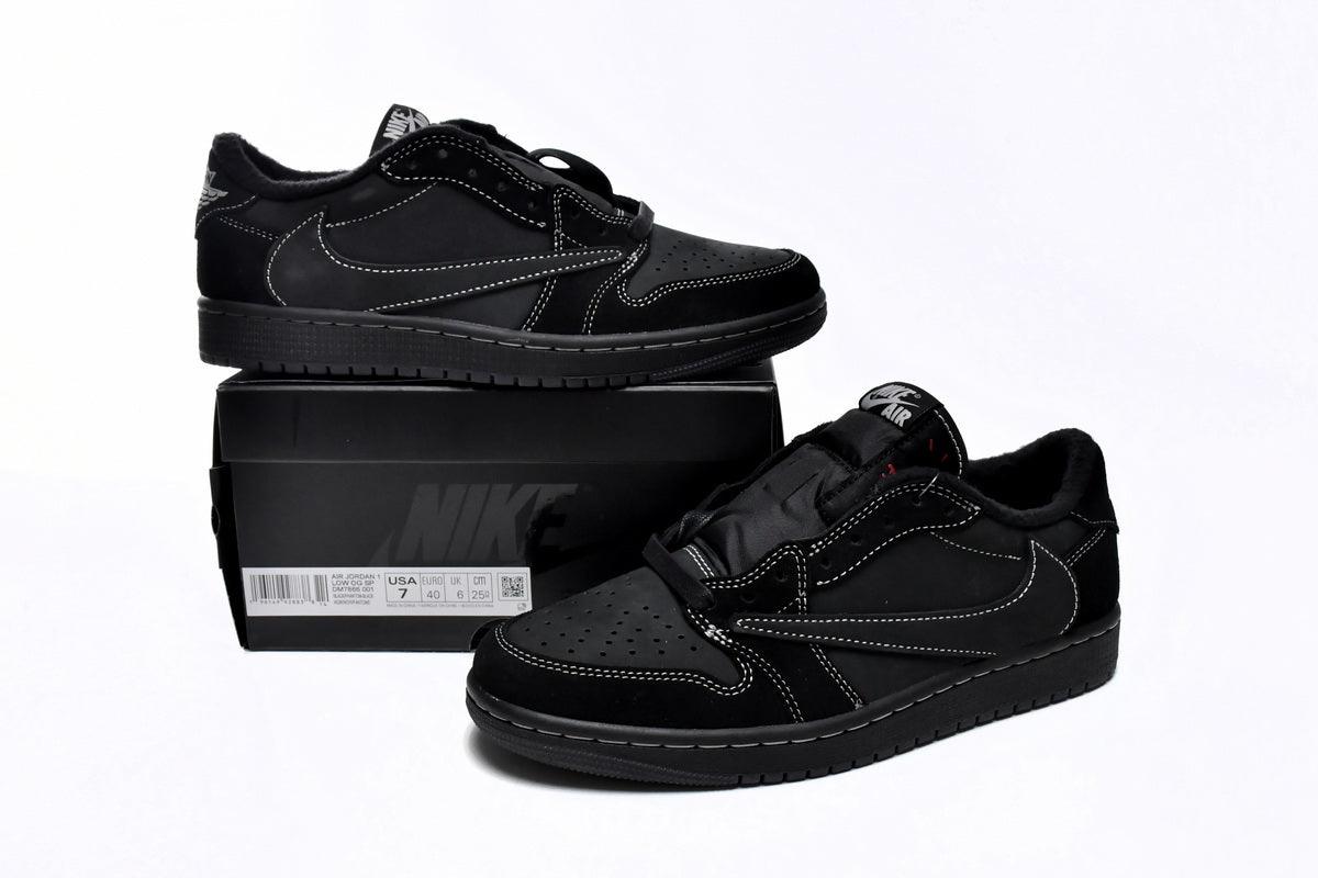 TRAVIS SCOTT - AIR JORDAN 1 LOW " BLACK PHANTOM "