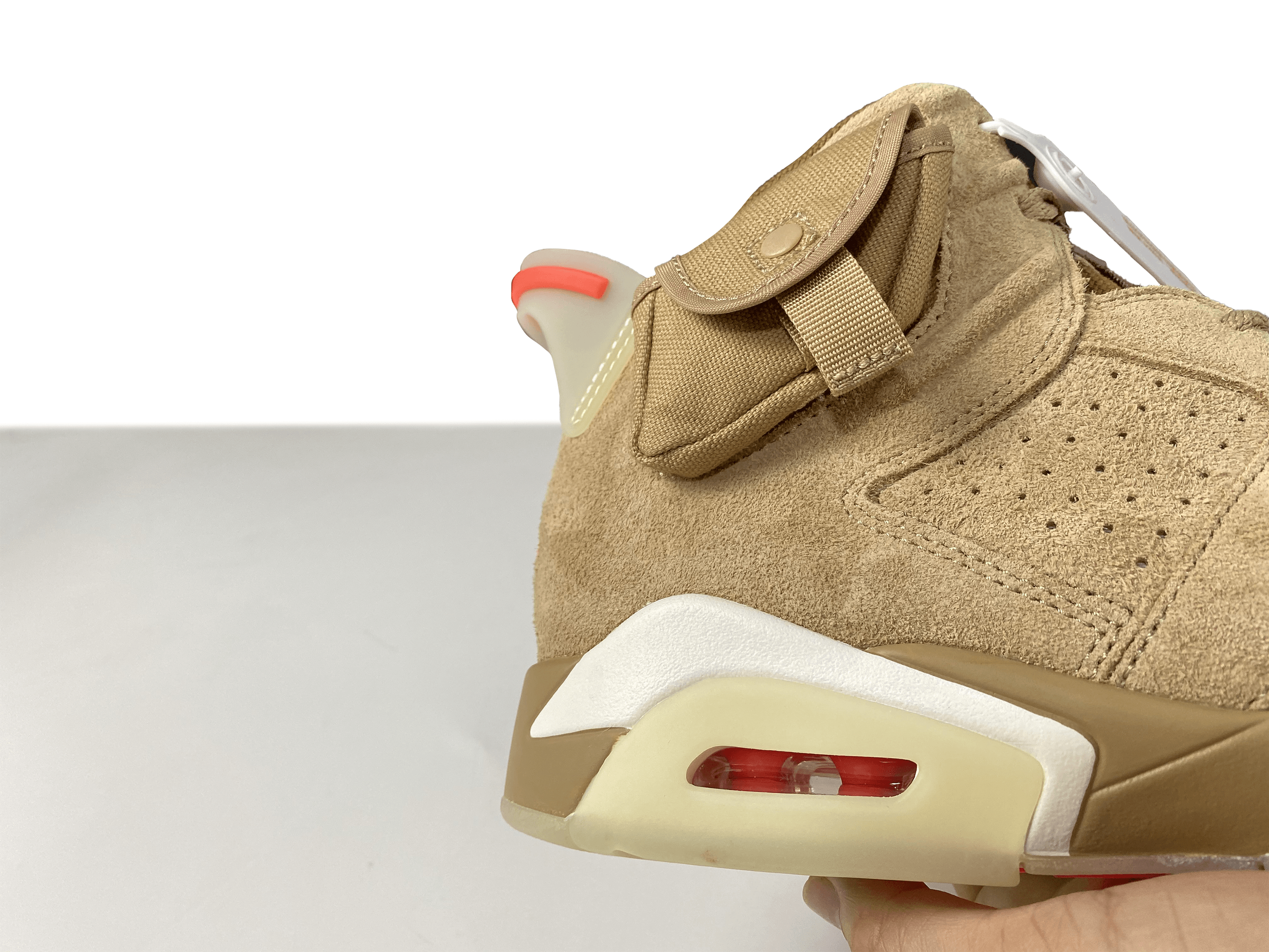 TRAVIS SCOTT - JORDAN 6 RETRO " BRITISH KHAKI "