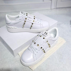 VLTN ''ROCKSTUD'' WHITE/GOLD