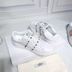 VLTN ''ROCKSTUD'' WHITE/GOLD