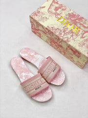 DIOR SLIPPERS OBLIQUE *PINK* - BLVCX 